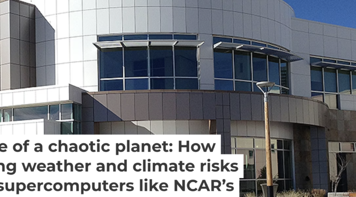 The National Center for Atmospheric Research, or NCAR, hosts a supercomputer that scientists rely on for weather and climate research. National Science Foundation
